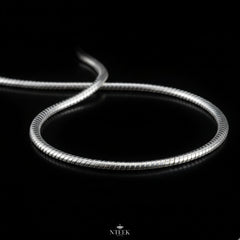 Sleek Stainless Steel Collar Necklace